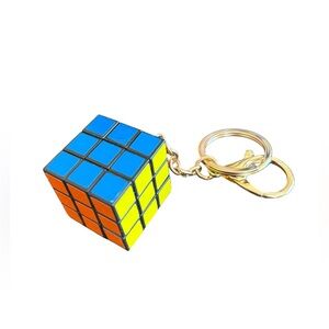 Cube Key Ring Or Bag Charm